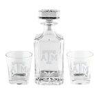 Texas A&M Aggies 3-piece Decanter Set