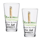 16oz Texas A&M Aggies 2-Pack Pint Set by Laura Wilcox