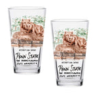 16oz Penn State Nittany Lions 2-Pack Pint Set by Laura Wilcox