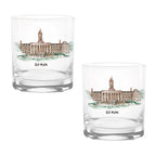 14oz Penn State Nittany Lions Laura Wilcox University Collection 2-Pack Glass Set