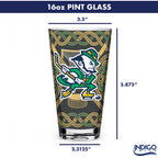 Set of 4 Notre Dame Fighting Irish Celtic Hockey Leprechaun 16oz Pints