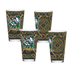 Set of 4 Notre Dame Fighting Irish Celtic Hockey Leprechaun 16oz Pints