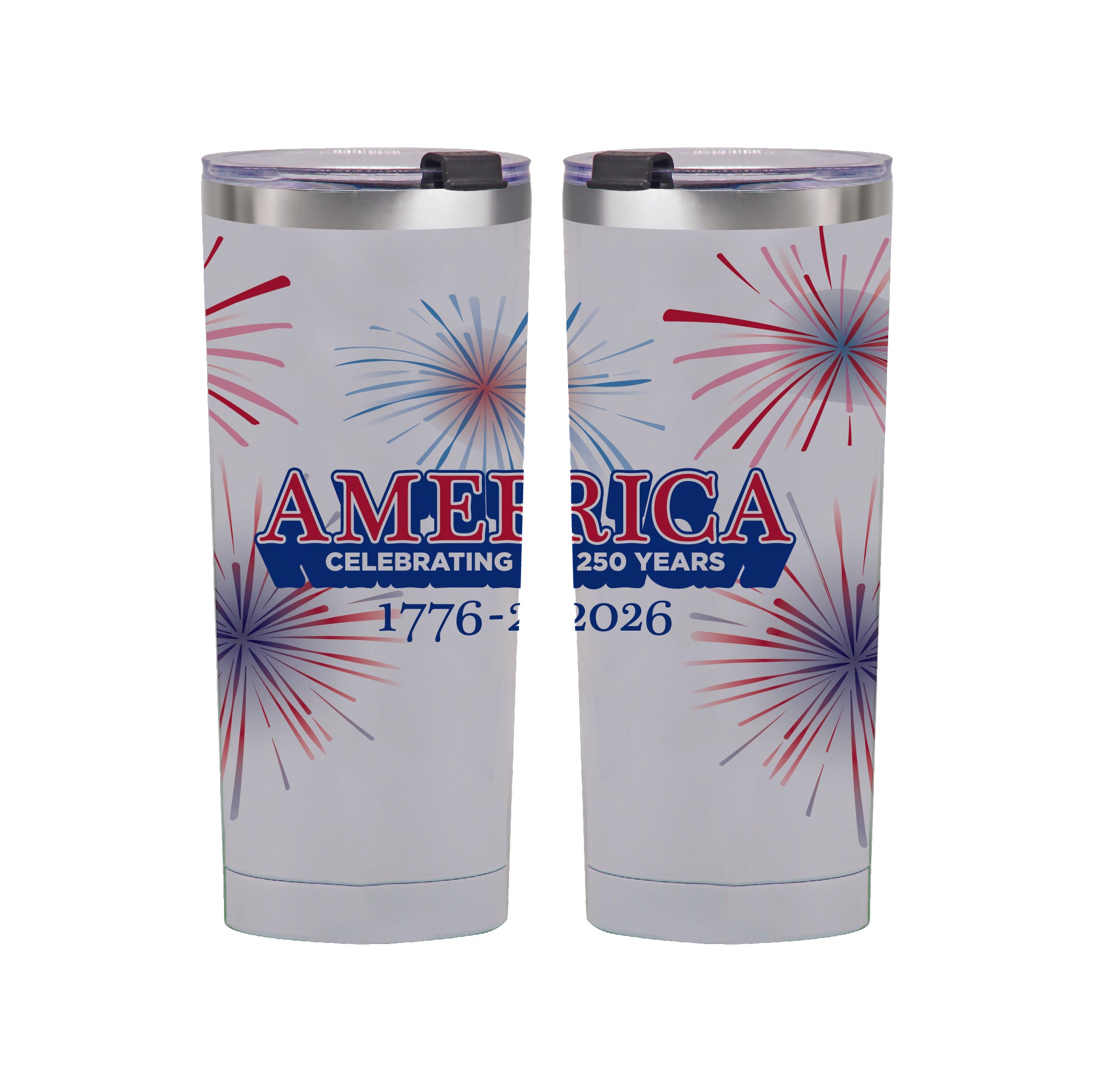 America Fireworks 24oz Tumbler