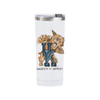 Kentucky Wildcats Mascot by Laura Wilcox 24oz Stainless Steel Tumbler