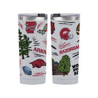 Arkansas Razorbacks 24oz Local Stainless Steel Tumbler