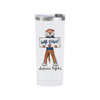 Auburn Tigers Mascot by Laura Wilcox 24oz Stainless Steel Tumbler