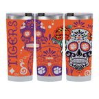 Clemson Tigers 24oz Dia de los Muertos Tumbler