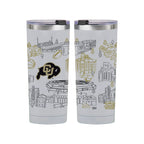 Colorado Buffaloes 24oz Campus Line Art Tumbler