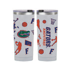 24oz Florida Gators Basketball Sketch Tumbler