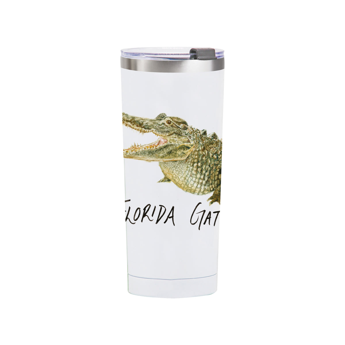 Florida Gators Mascot by Laura Wilcox 24oz Stainless Steel Tumbler