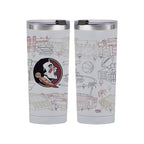 Florida State Seminoles 24oz Campus Line Art Tumbler
