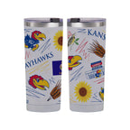 Kansas Jayhawks 24oz Local Stainless Steel Tumbler
