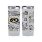 Missouri Tigers 24oz Campus Line Art Tumbler