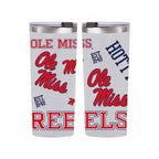 24oz Ole Miss Rebels Medley Stainless Steel Tumbler