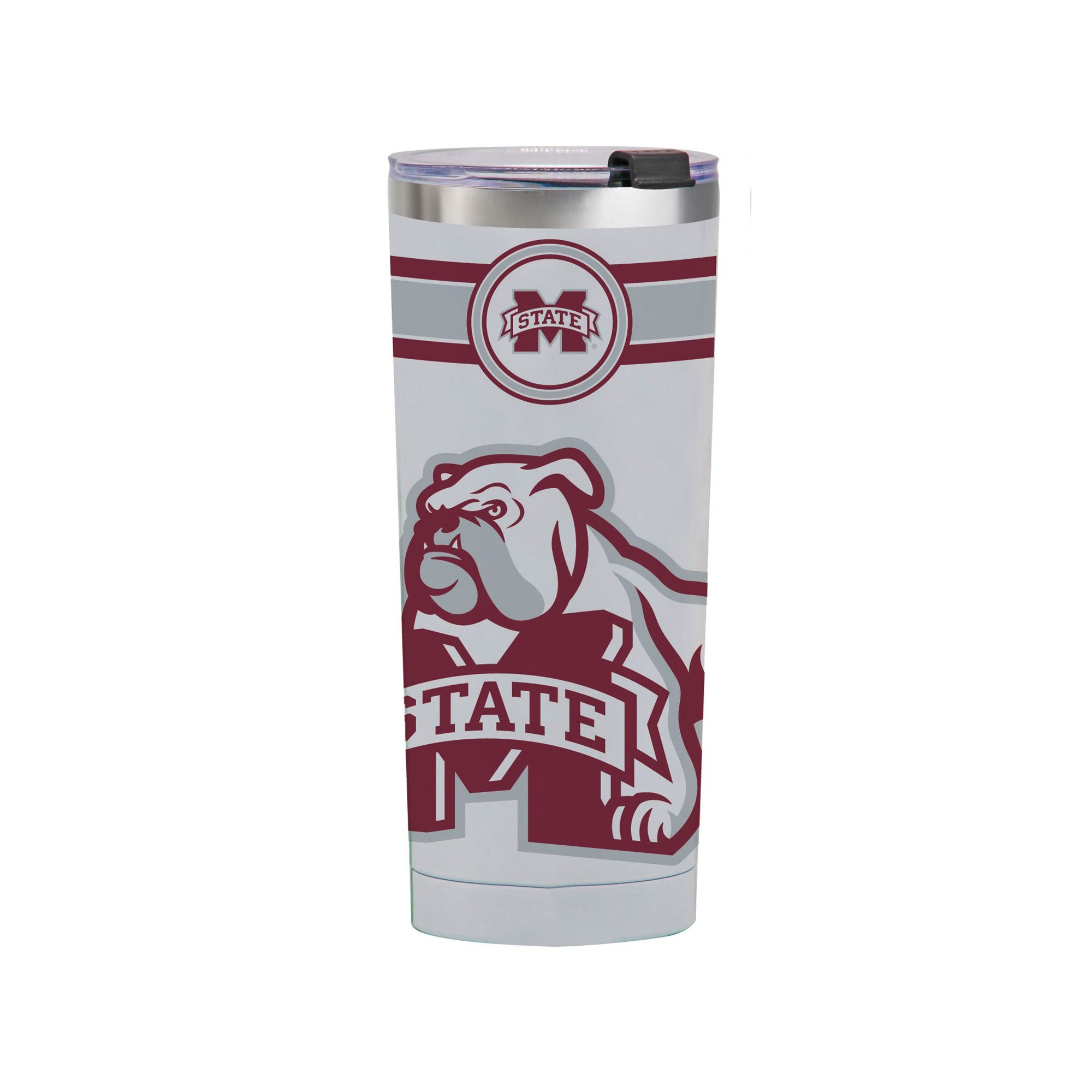 Mississippi State Bulldogs 24oz Classic Stainless Steel Tumbler