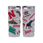 Nebraska Cornhuskers 24oz Local Stainless Steel Tumbler