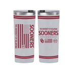 24oz Oklahoma Sooners OHT TC Flag Tumbler