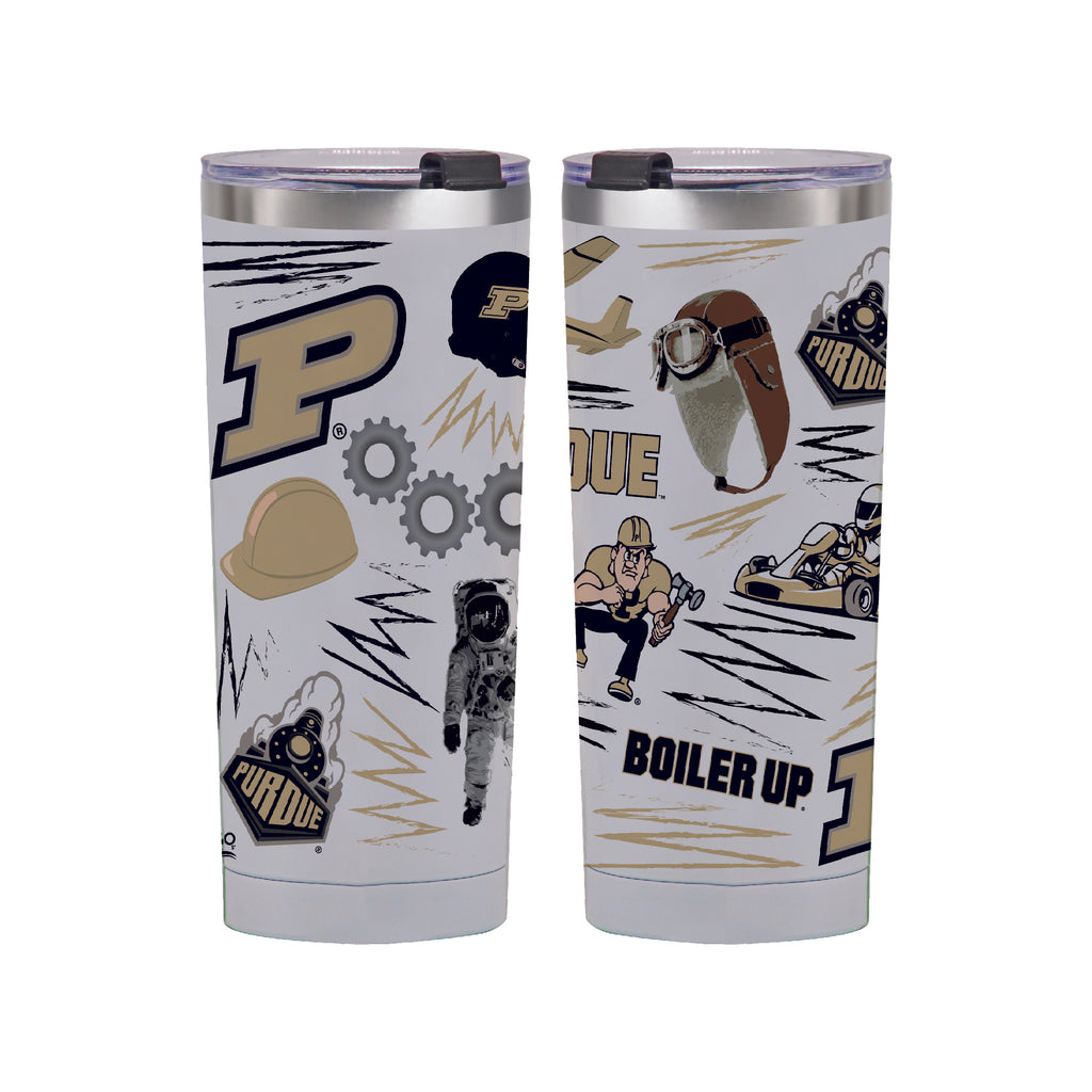 Purdue Boilermakers 24oz Local Stainless Steel Tumbler