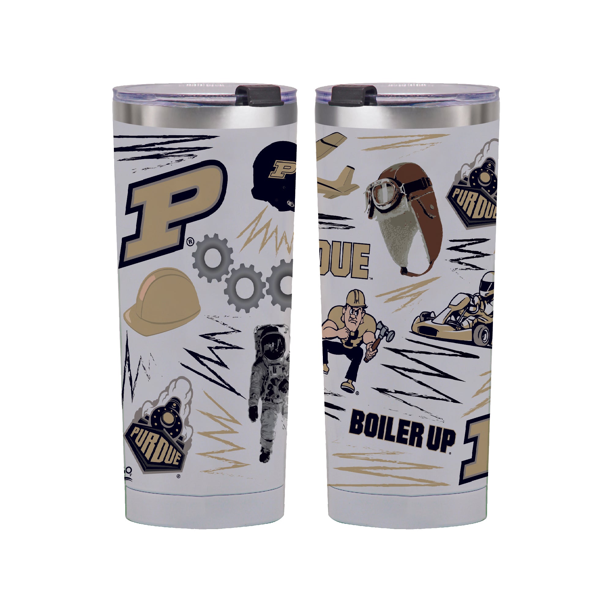 Purdue Boilermakers 24oz Local Stainless Steel Tumbler