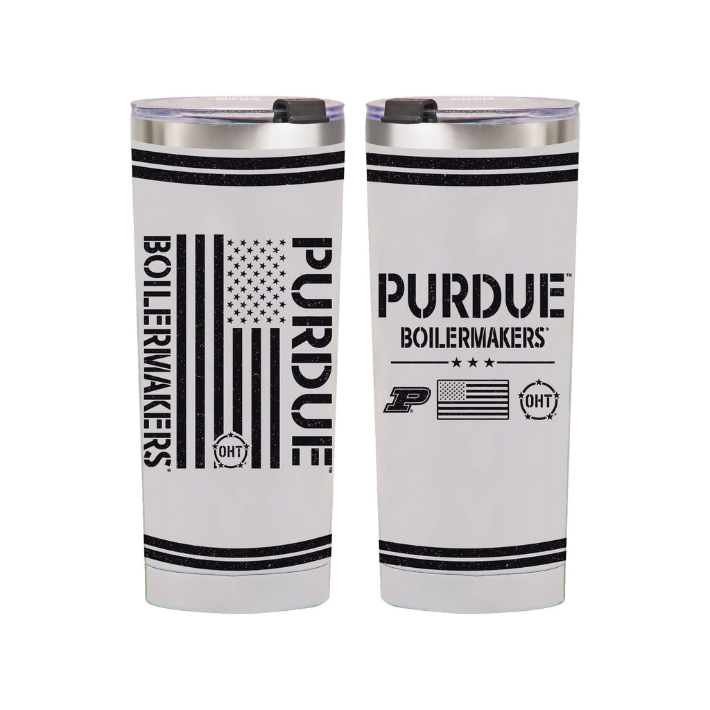 24oz Purdue Boilermakers OHT TC Flag Tumbler