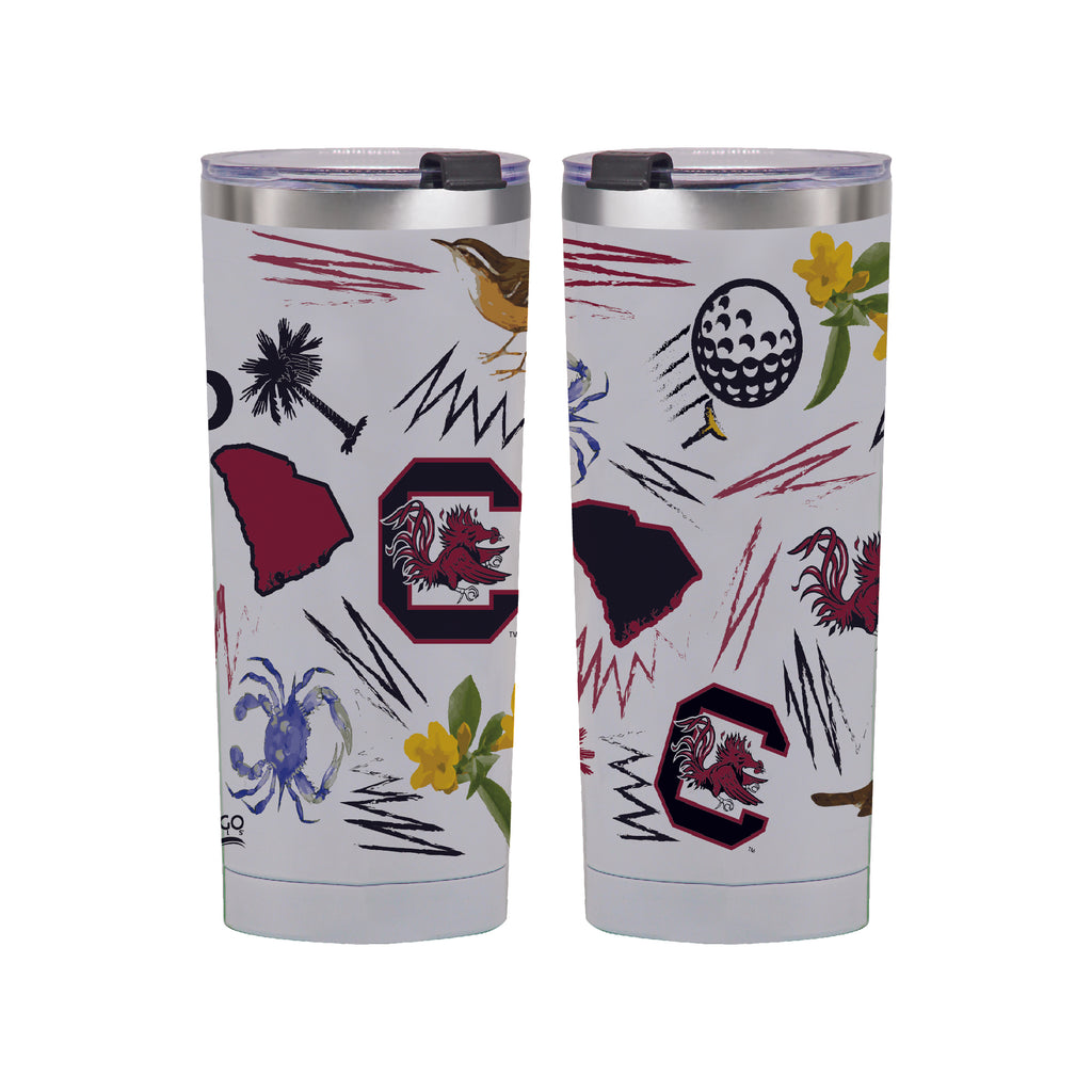 South Carolina Gamecocks 24oz Local Stainless Steel Tumbler