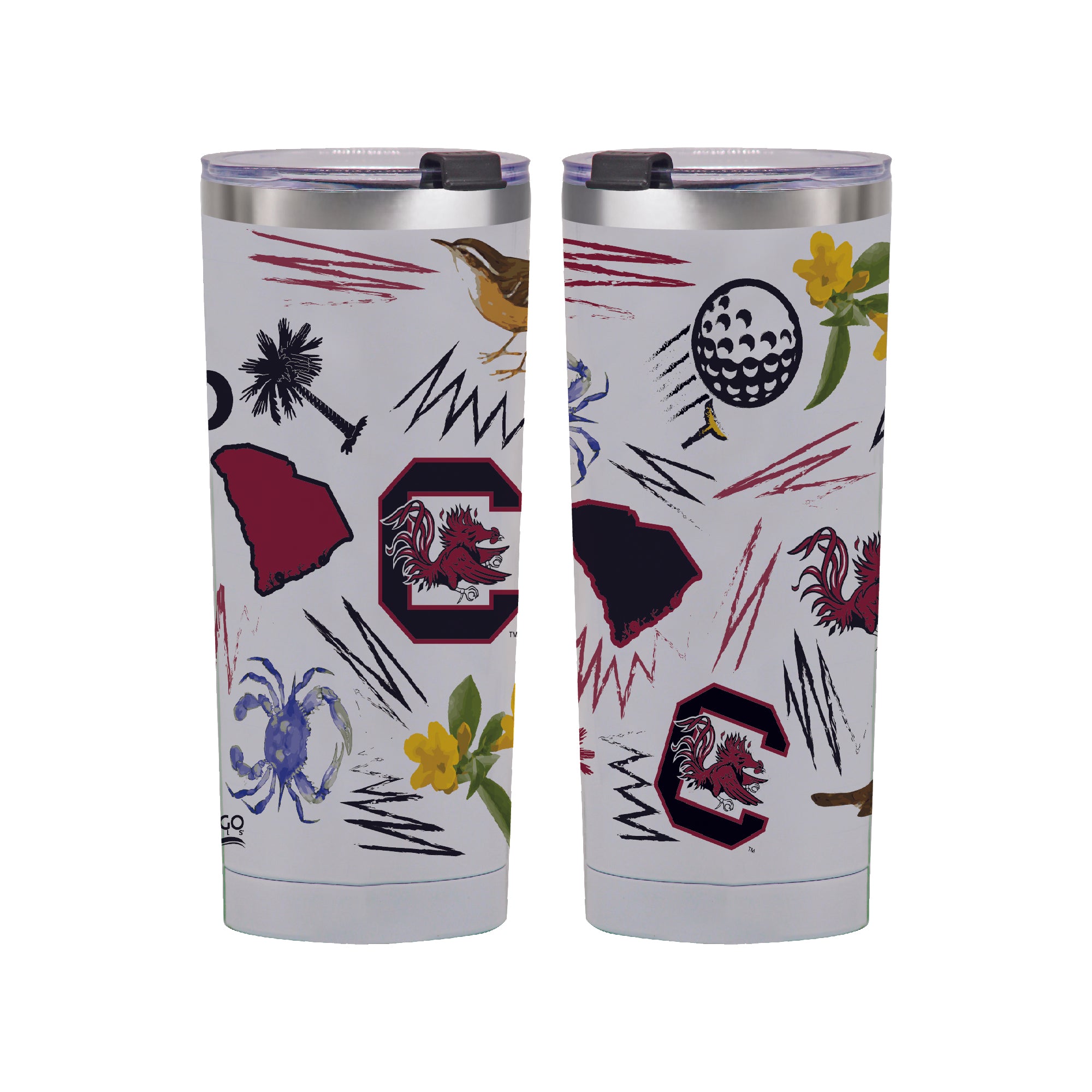South Carolina Gamecocks 24oz Local Stainless Steel Tumbler