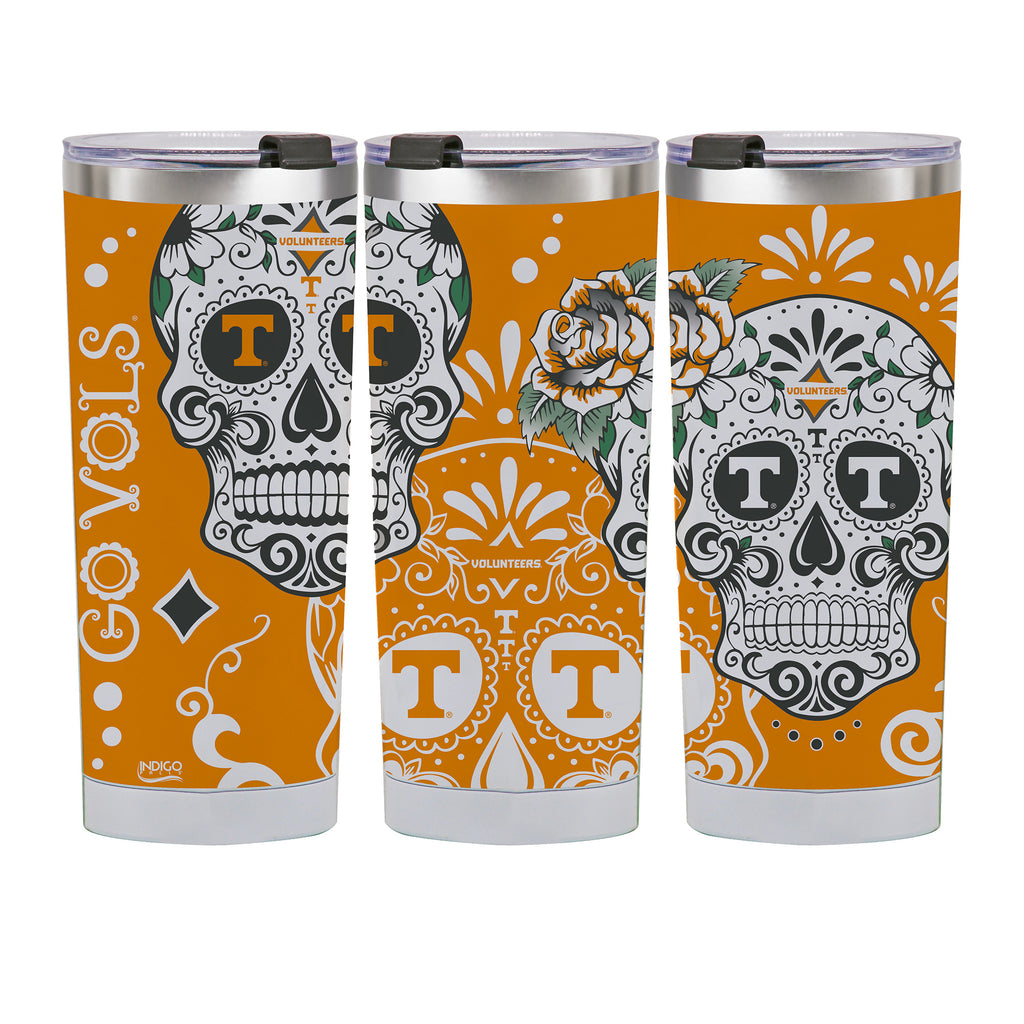 Tennessee Volunteers 24oz Dia de los Muertos Tumbler
