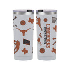 24oz Texas Longhorns Basketball Sketch Tumbler