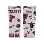 24oz Texas Tech Red Raiders Medley Stainless Steel Tumbler