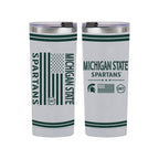 Michigan State Spartans 24oz OHT flag tumbler 