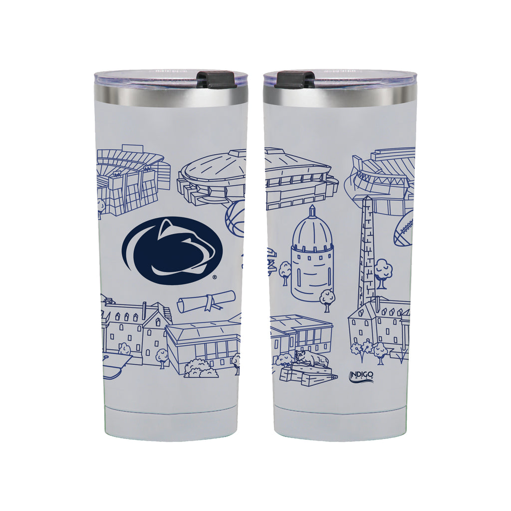 Penn State Nittany Lions 24oz Campus Line Art Tumbler