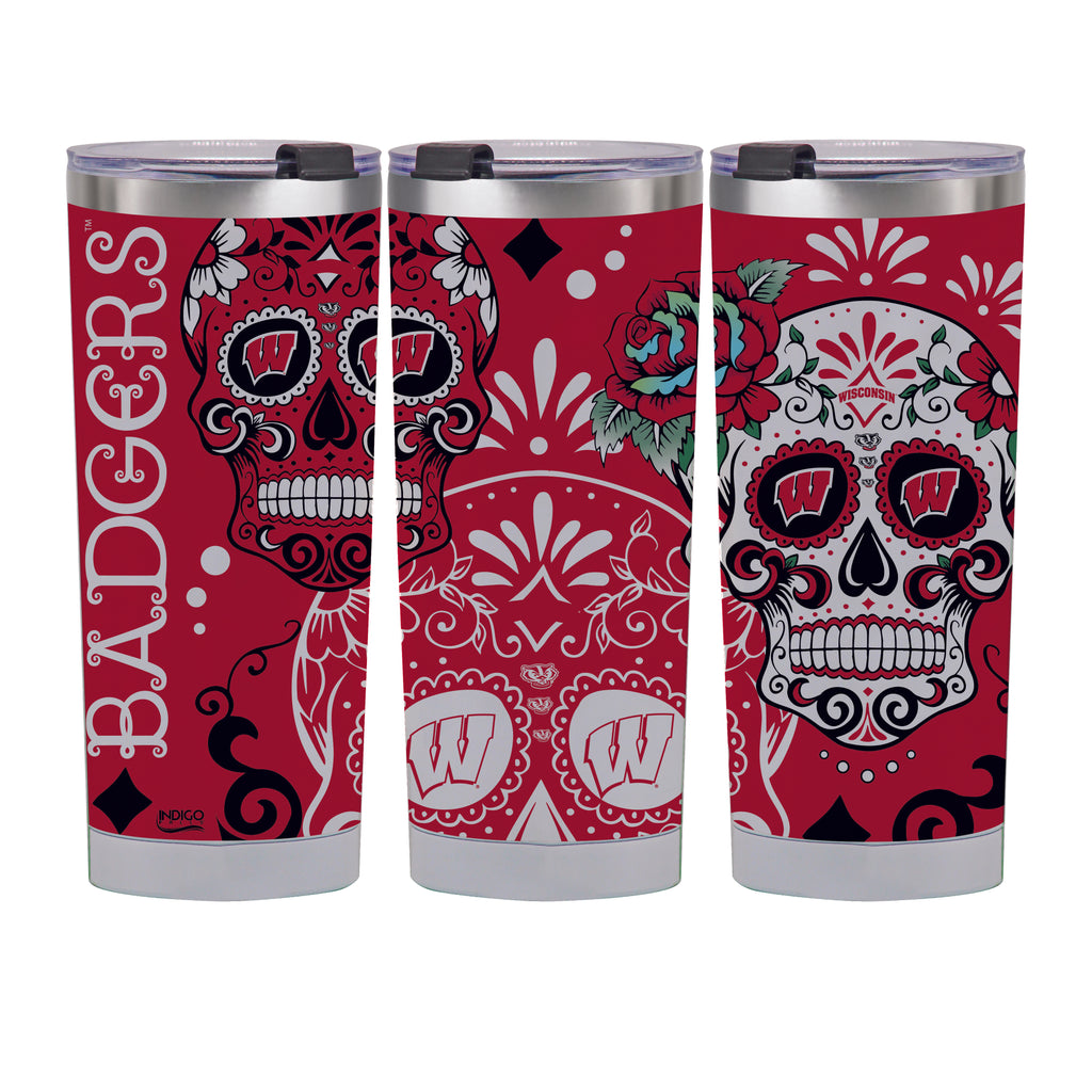 24 oz Wisconsin Dia de los Muertos