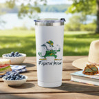 Notre Dame Fighting Irish Mascot by Laura Wilcox 24oz Stainless Steel Tumbler