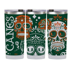 Miami Hurricanes 24oz Dia de los Muertos Tumbler