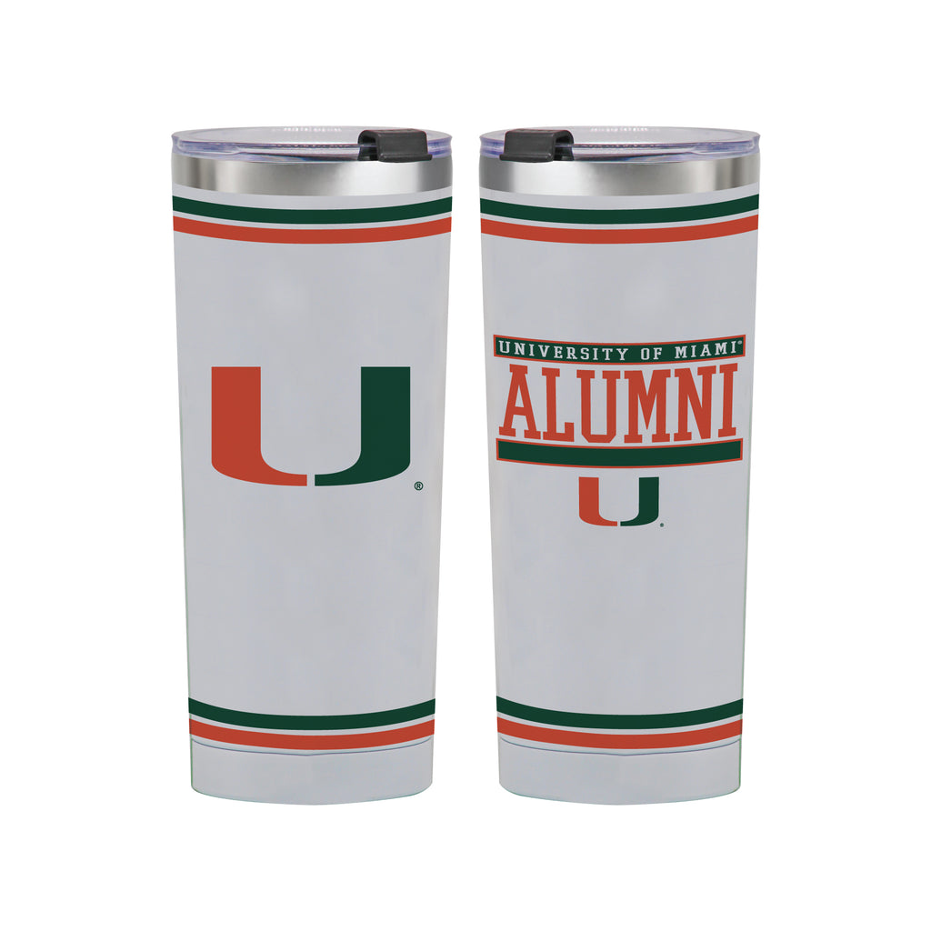 24oz Miami Hurricanes Alumni Tumbler