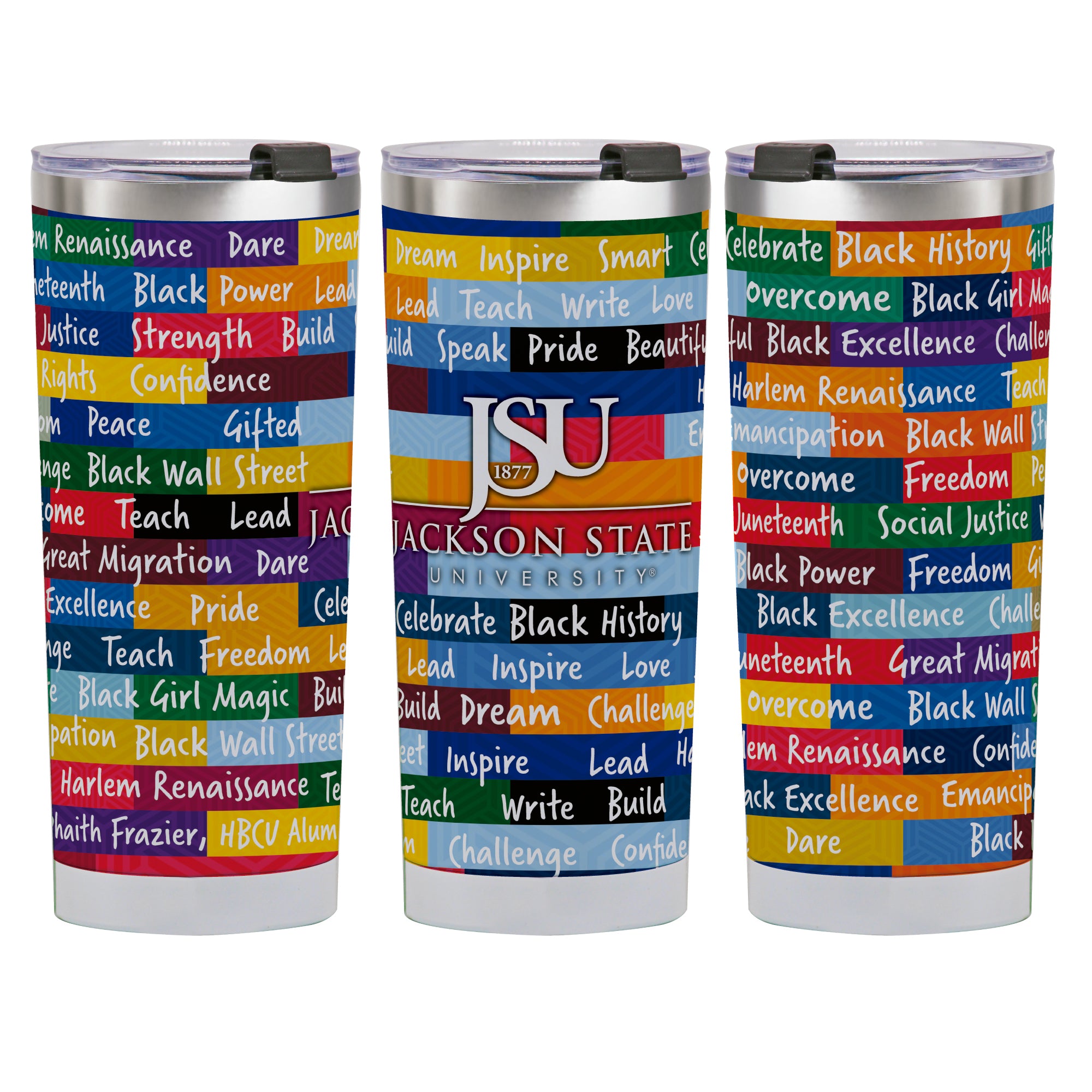 24oz Jackson State Tigers BHM Tumbler
