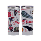 NC State Wolfpack 24oz Local Stainless Steel Tumbler