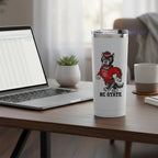 NC State Wolfpack Mascot by Laura Wilcox 24oz Stainless Steel Tumbler