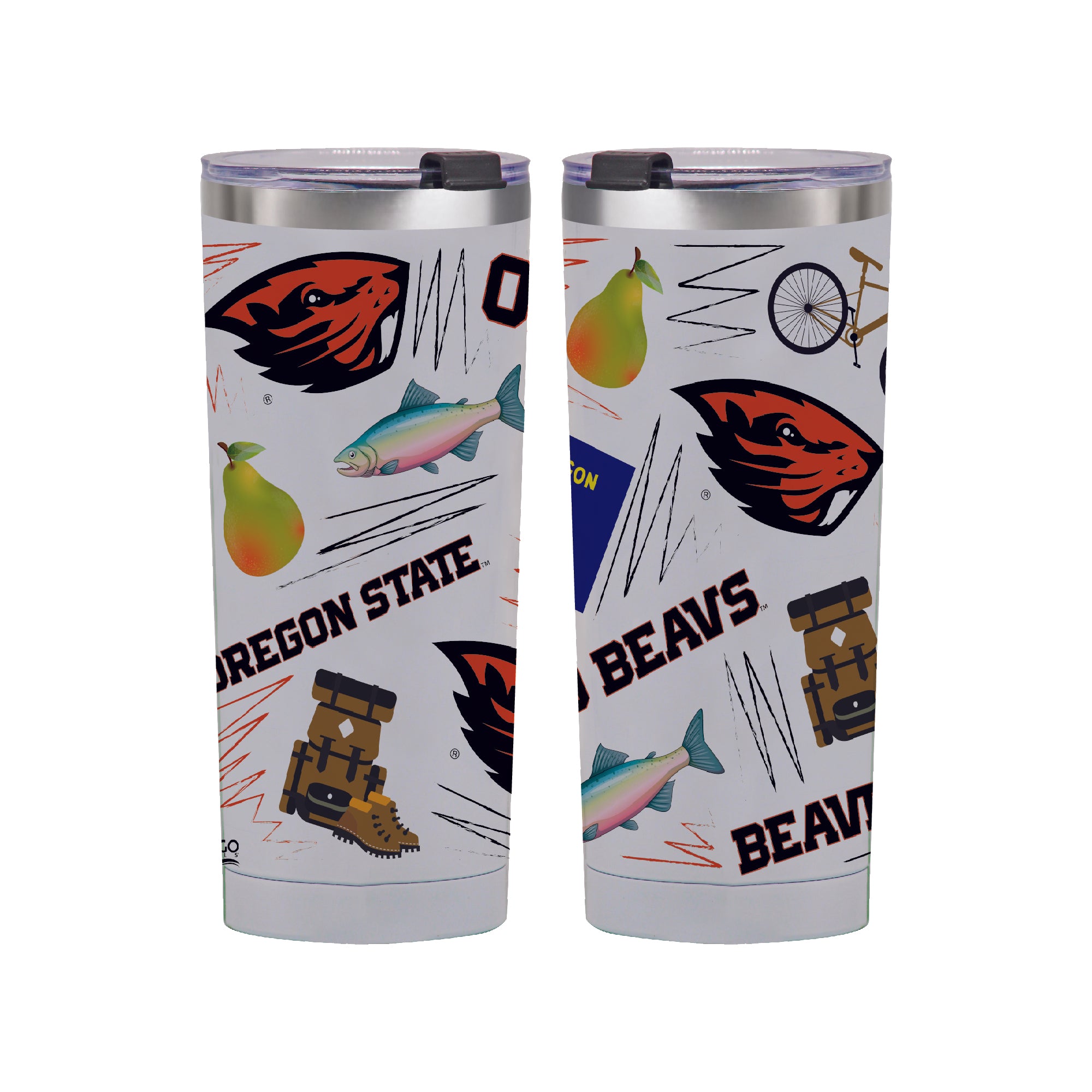 Oregon State Beavers 24oz Local Stainless Steel Tumbler