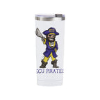 East Carolina Pirates Mascot by Laura Wilcox 24oz Stainless Steel Tumbler