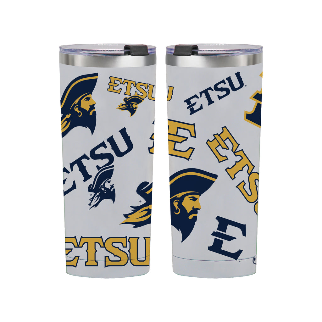24oz East Tennessee Buccaneers Medley Stainless Steel Tumbler