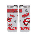 24oz Western Kentucky Hilltoppers Medley Stainless Steel Tumbler