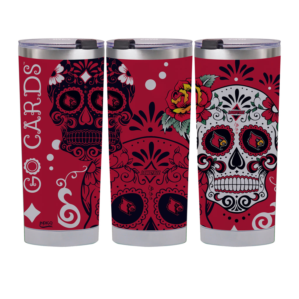 24 oz Lousiville Dia de los Muertos