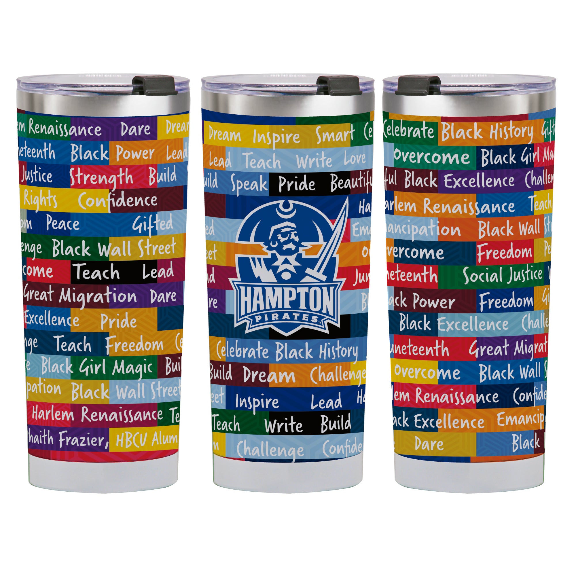 24oz Hampton Pirates BHM Tumbler
