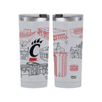 Cincinnati Bears Tide 24oz Campus Line Art Tumbler