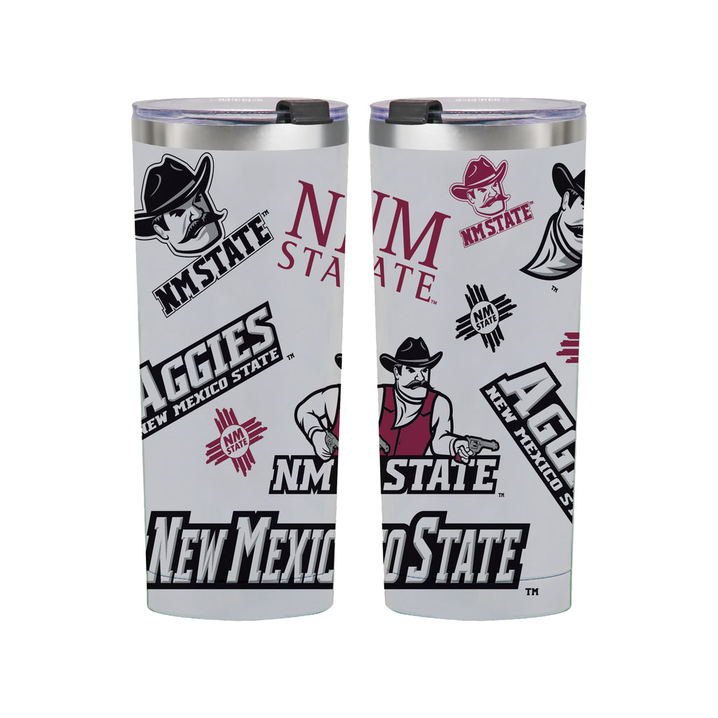 24oz New Mexico State Aggies Medley Stainless Steel Tumbler