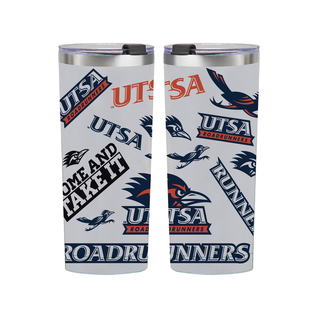 24oz UTSA Roadrunners Medley Stainless Steel Tumbler