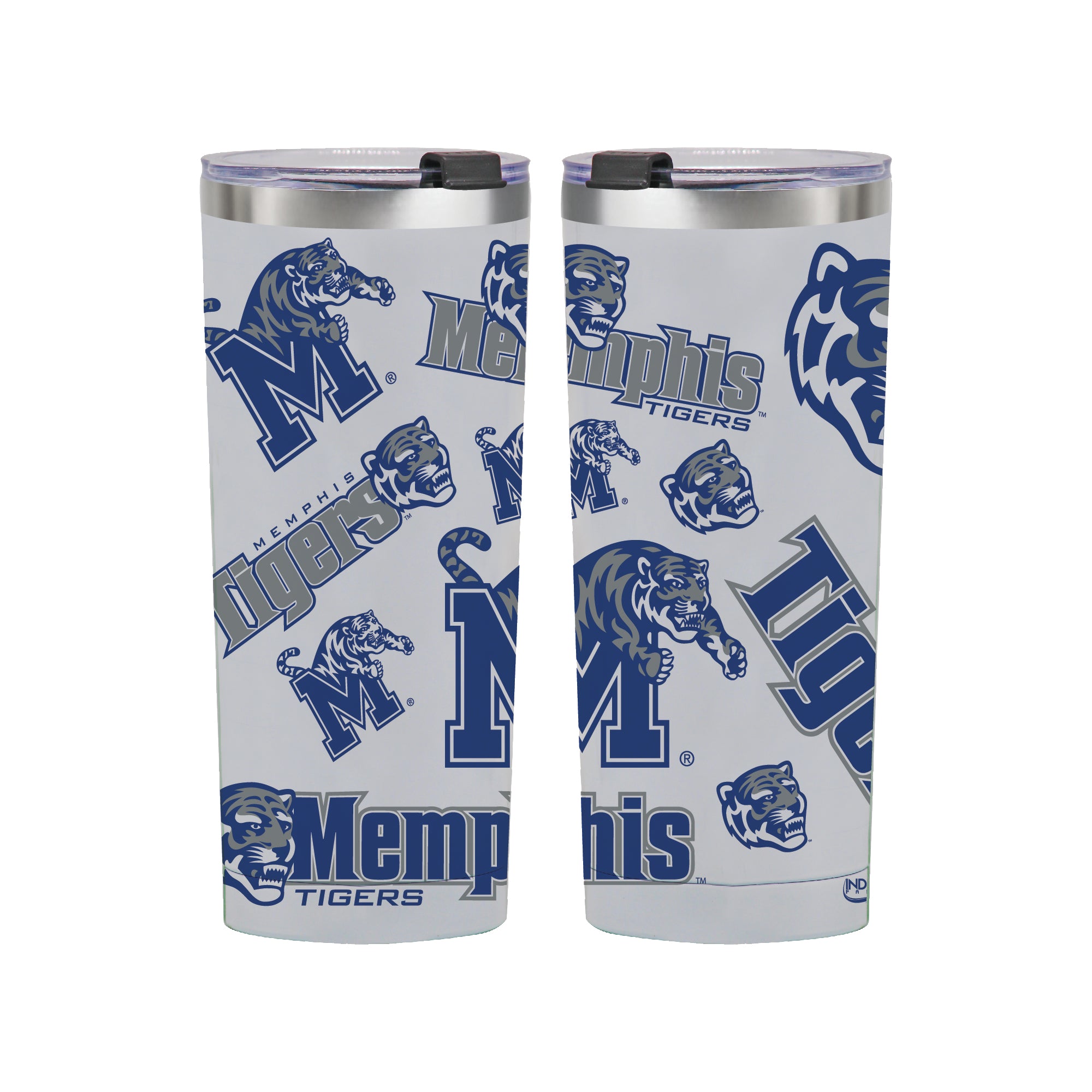 24oz Memphis Tigers Medley Stainless Steel Tumbler