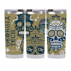 Georgia Tech Yellow Jackets 24oz Dia de los Muertos Tumbler