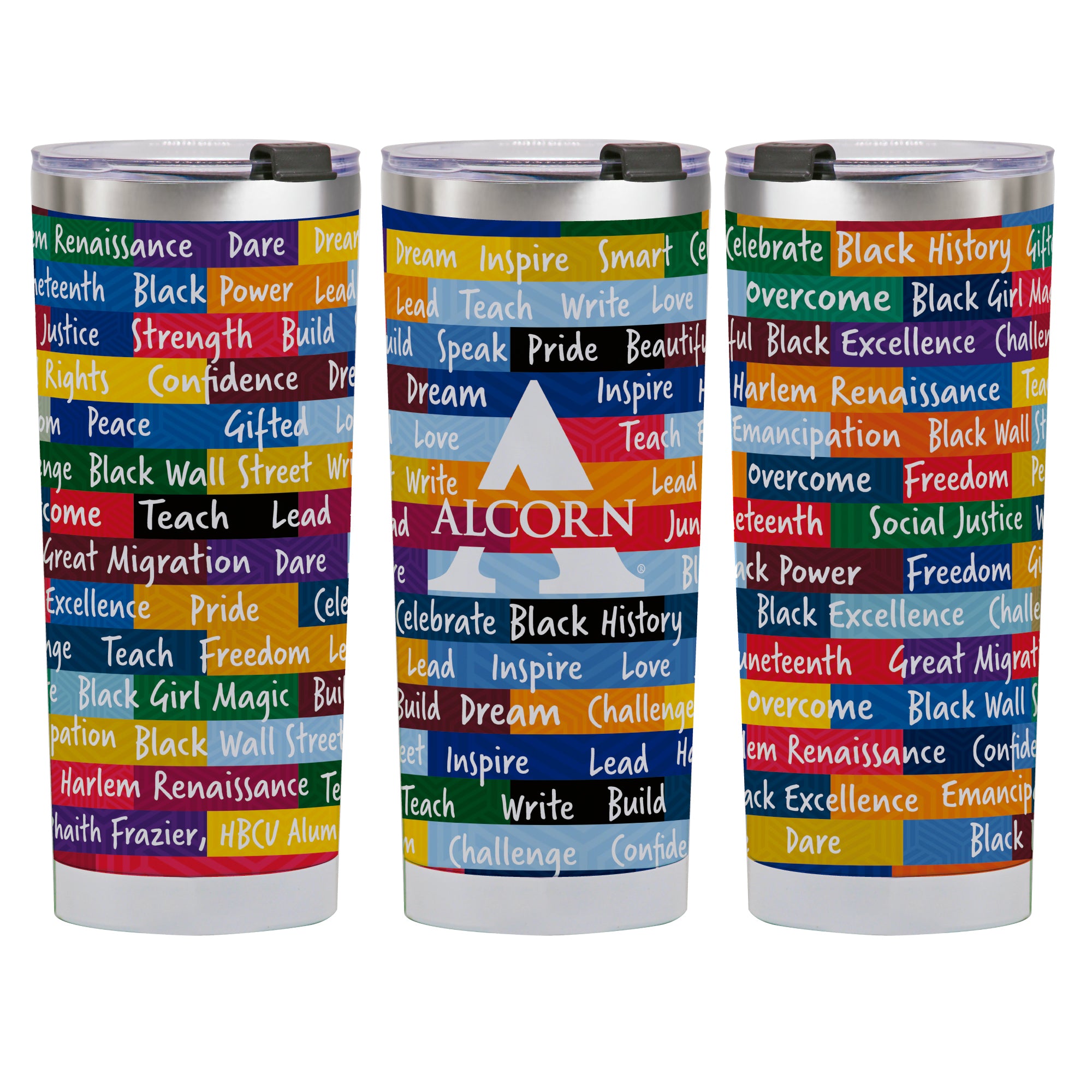 24oz Alcorn State Braves BHM Tumbler